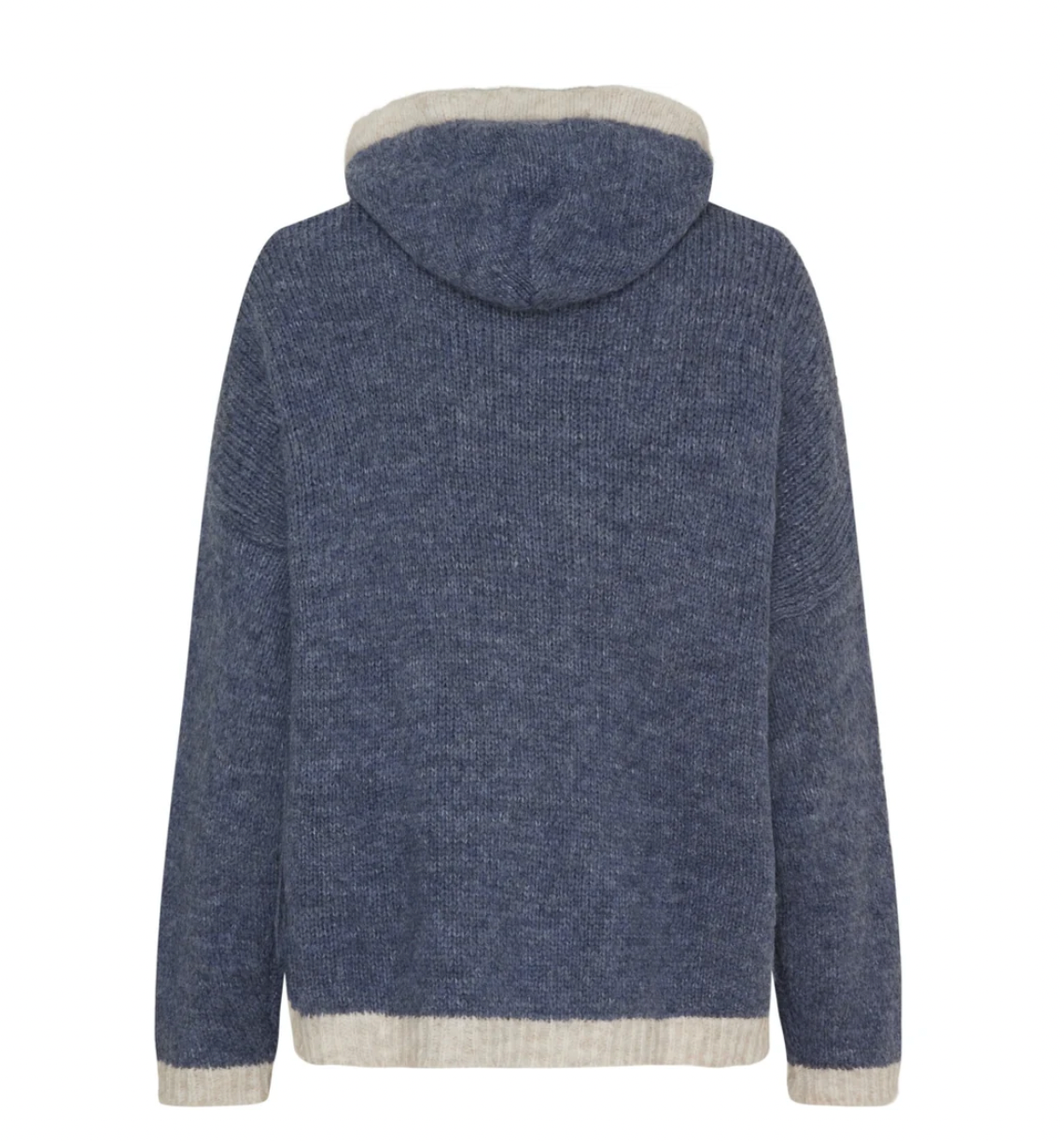 Strik Hoddie - Jeans blue