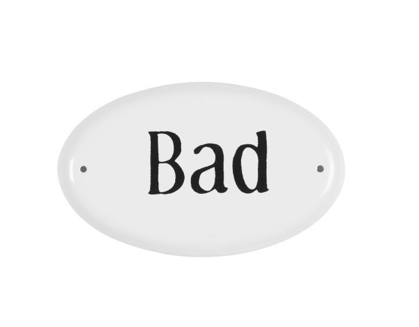Skilt Bad