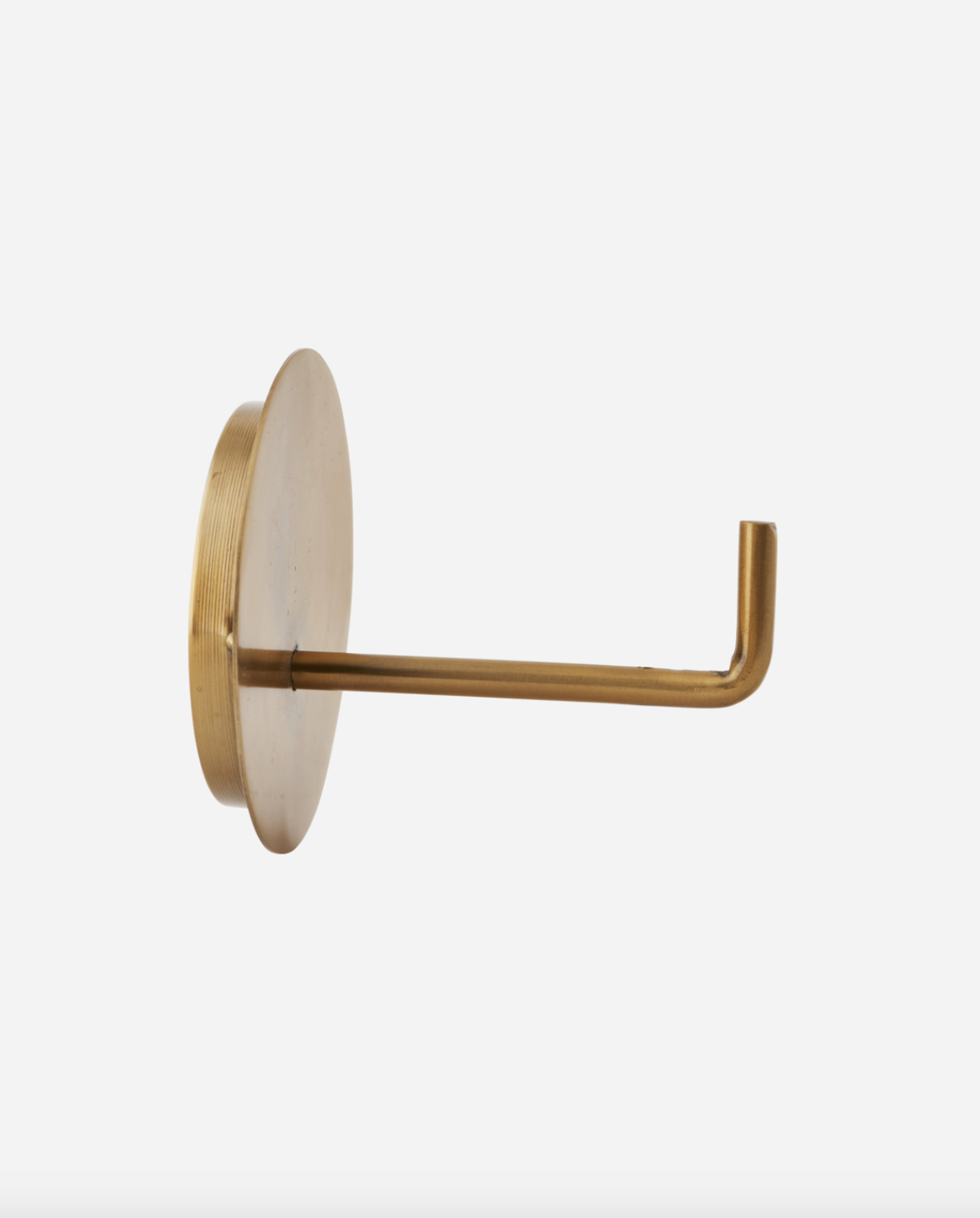 Toalettpapirrullholder i messingfinish