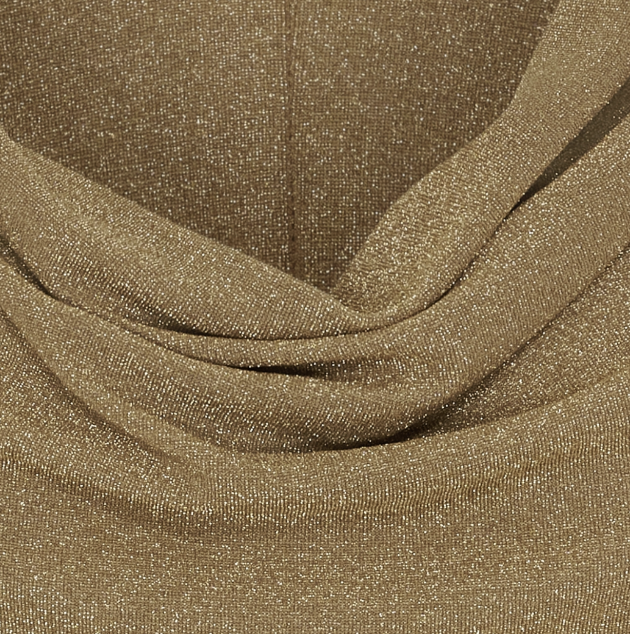 Bluse med glitter - Gull