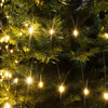 Lysnett utendørs Ø120 cm – 144 LED med timerfunksjon
