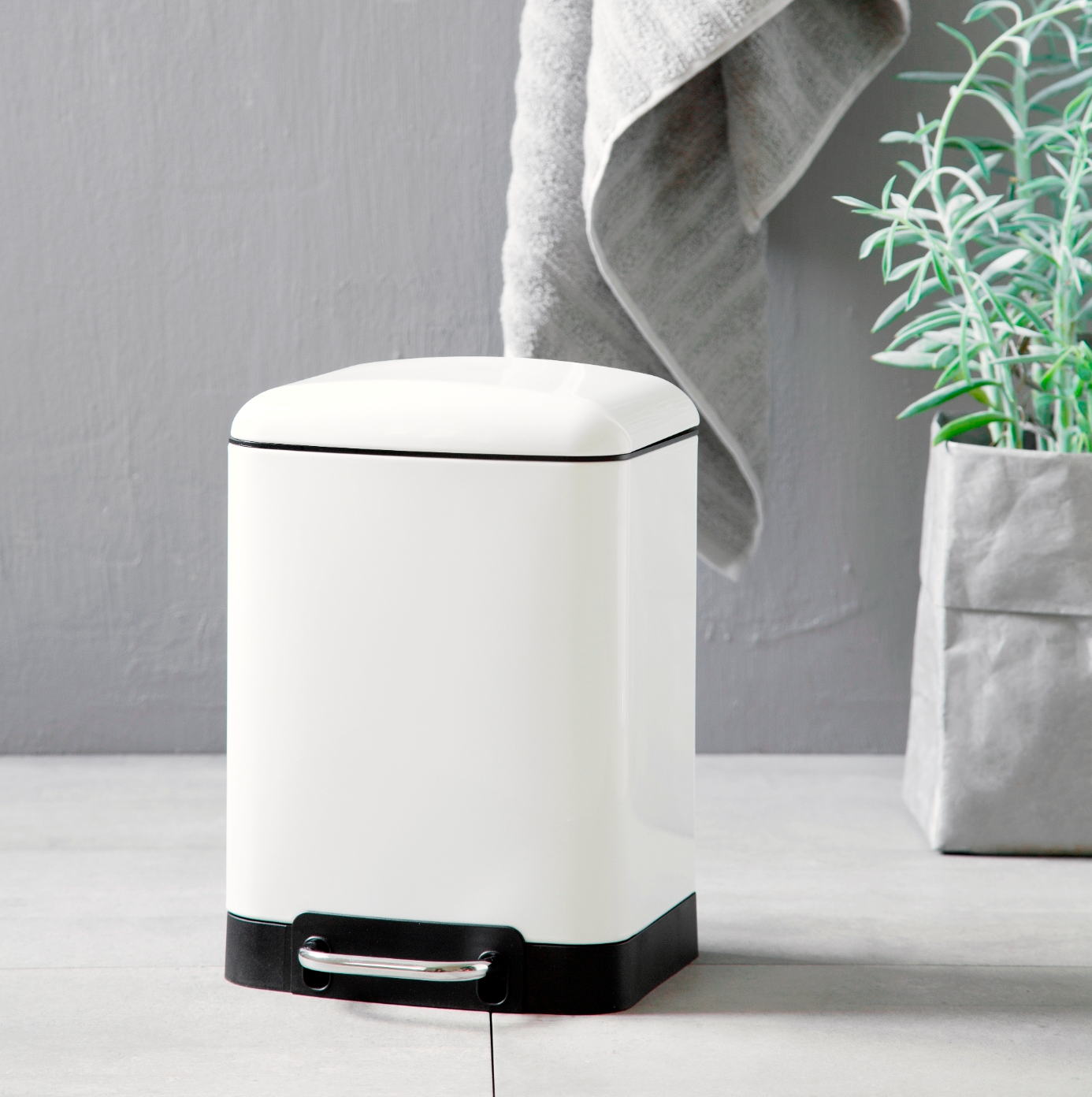 Pedalbøtte SQUARE 6 L.