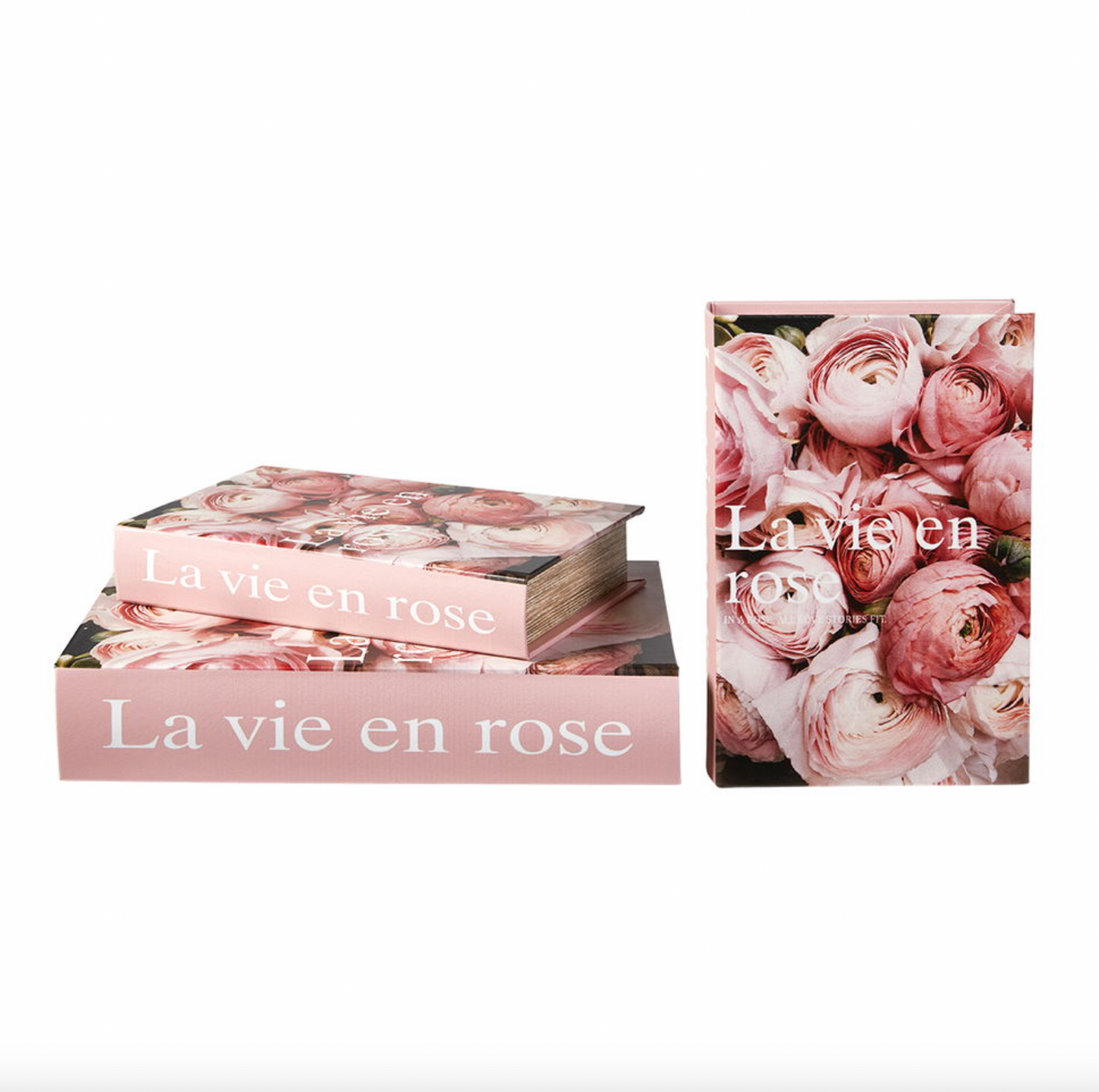 Kasser ROSE til oppbevaring - Sett med 2 stk.