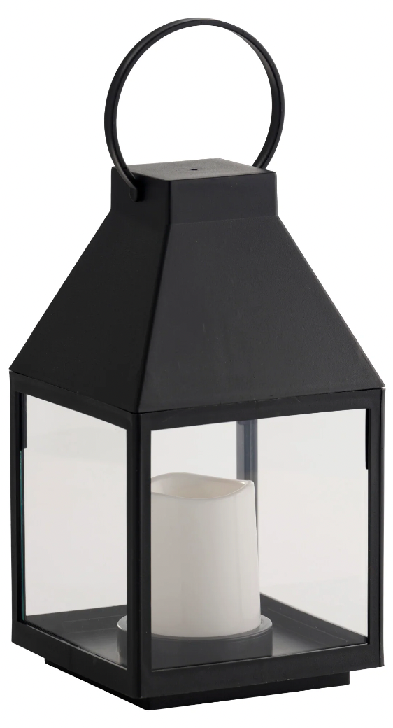 Lanterne med LED blokklys