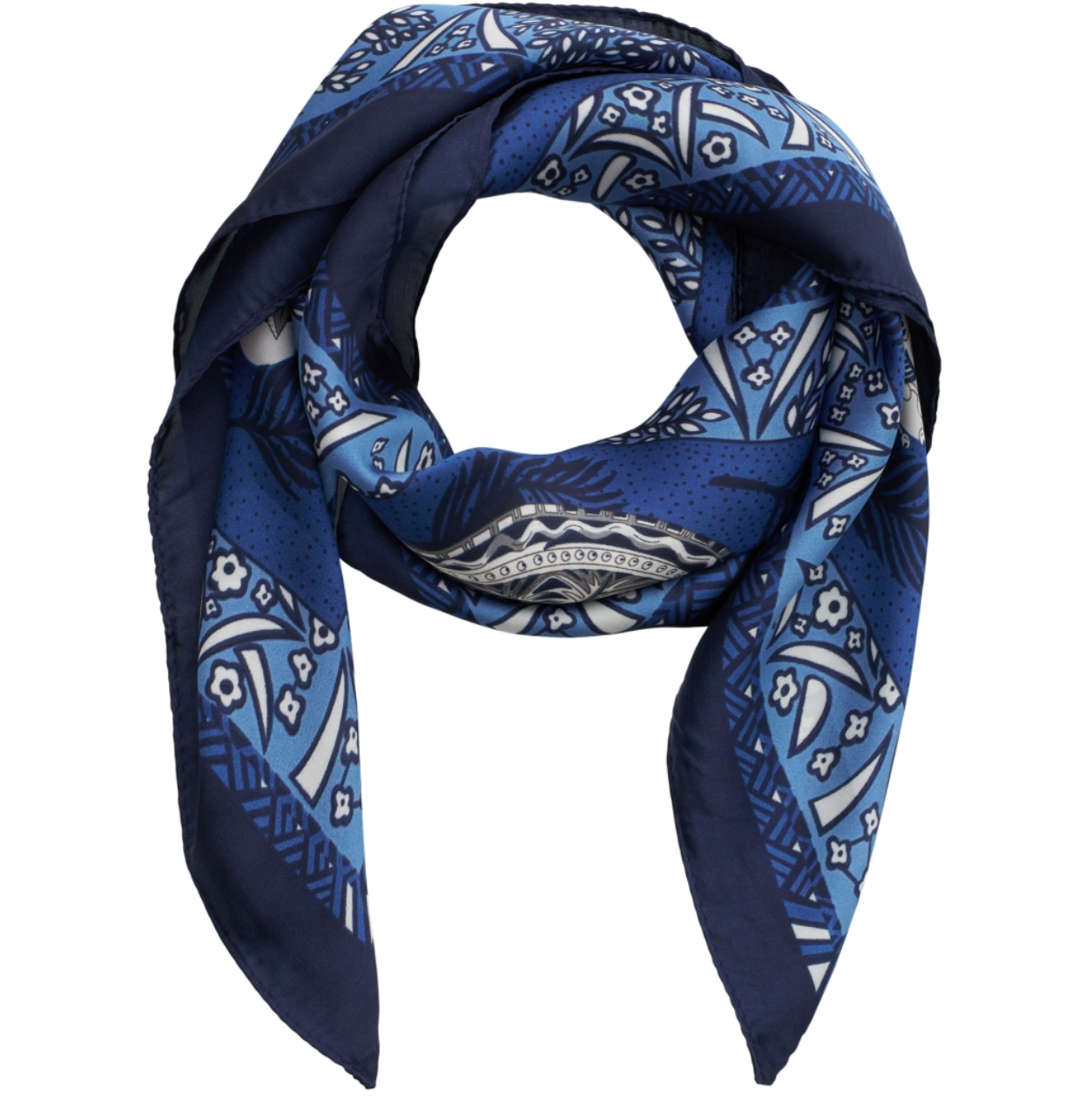 Skjerf Blue spring