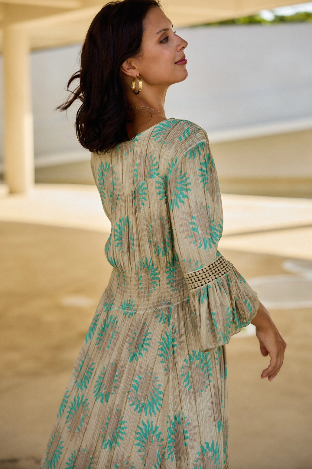 Kjole Boho Coral