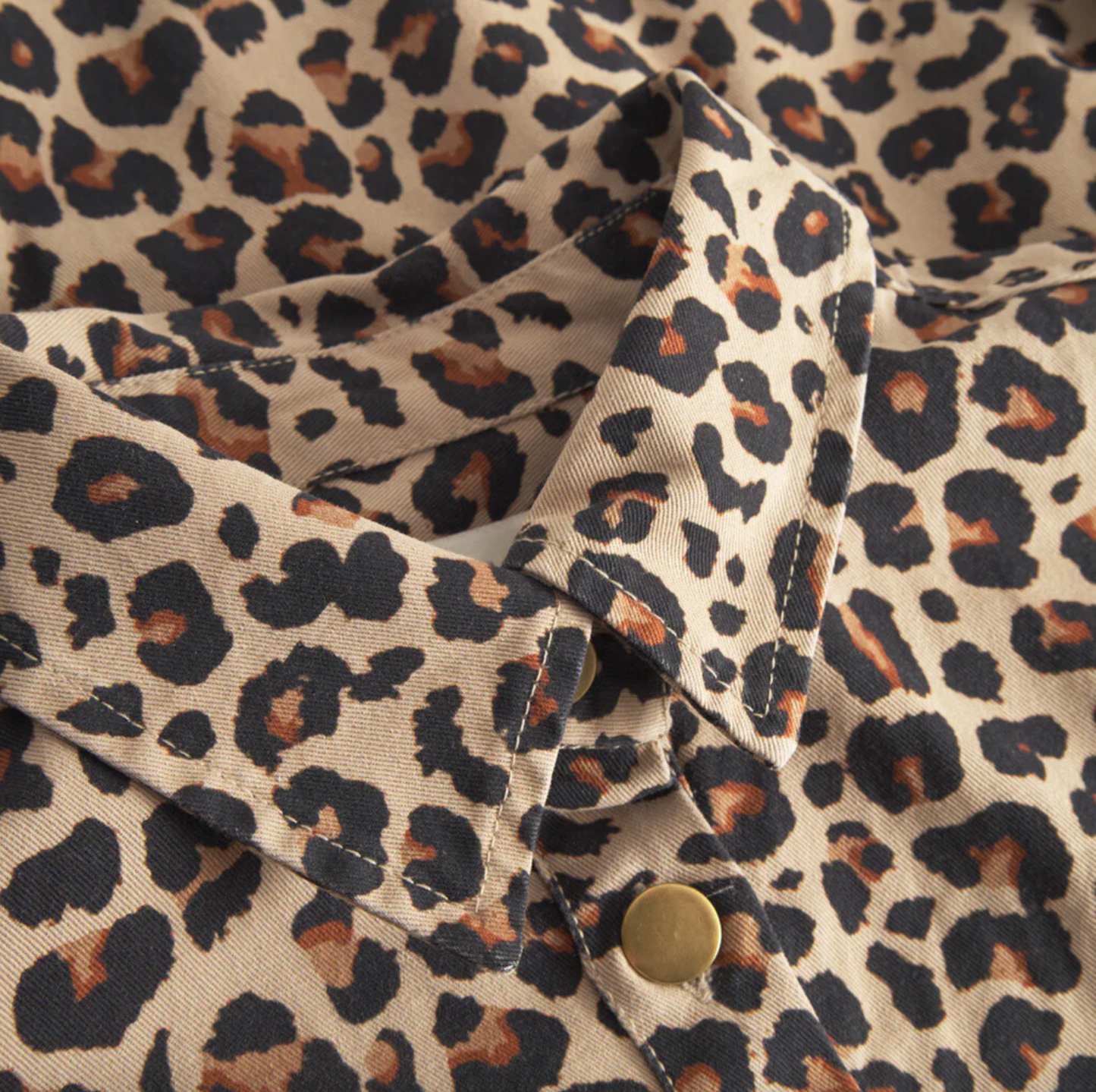 Trendy skjorte - Brun leopard