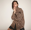 Trendy skjorte - Brun leopard