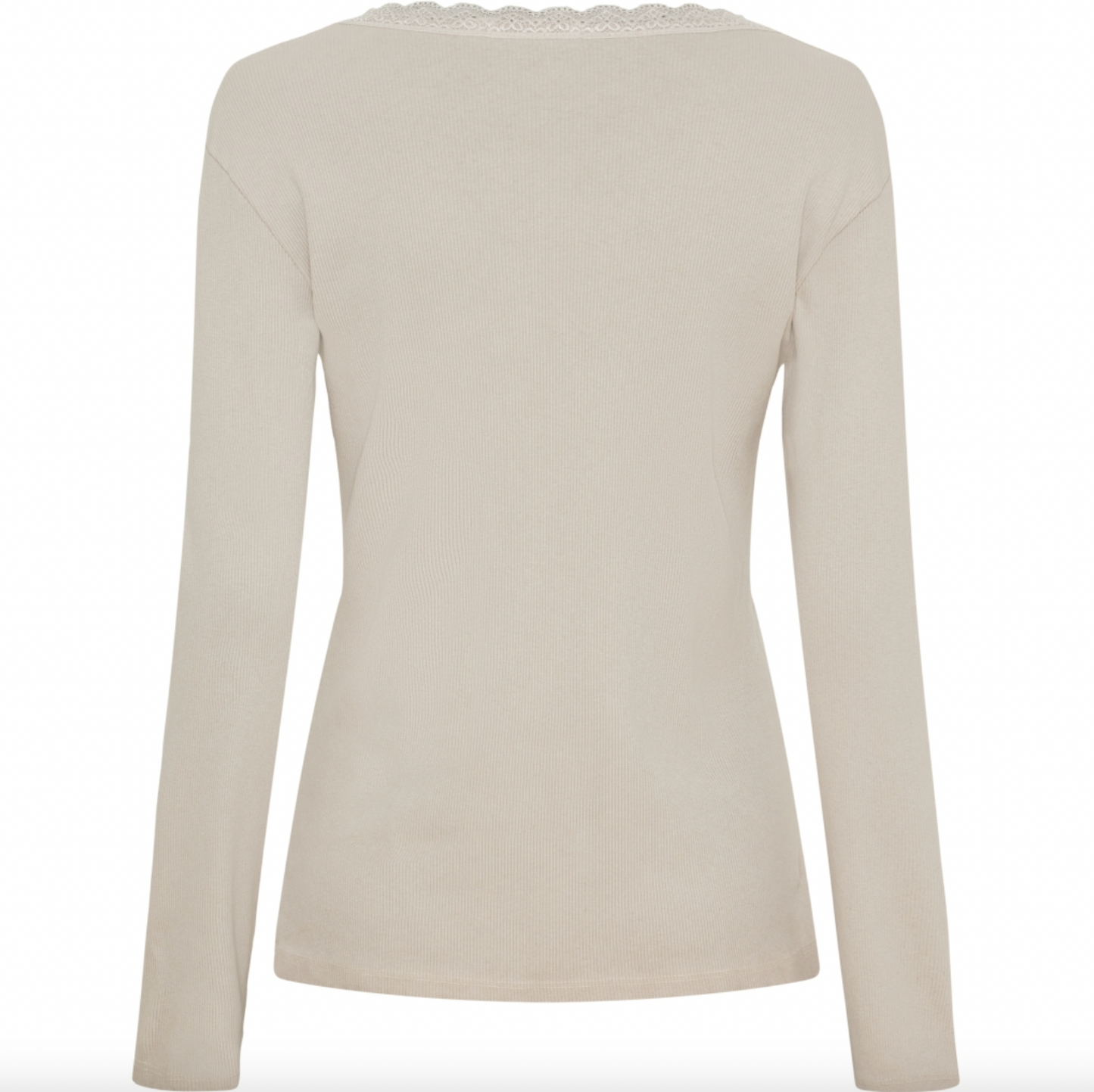 Bluse Masha med knapper - Beige