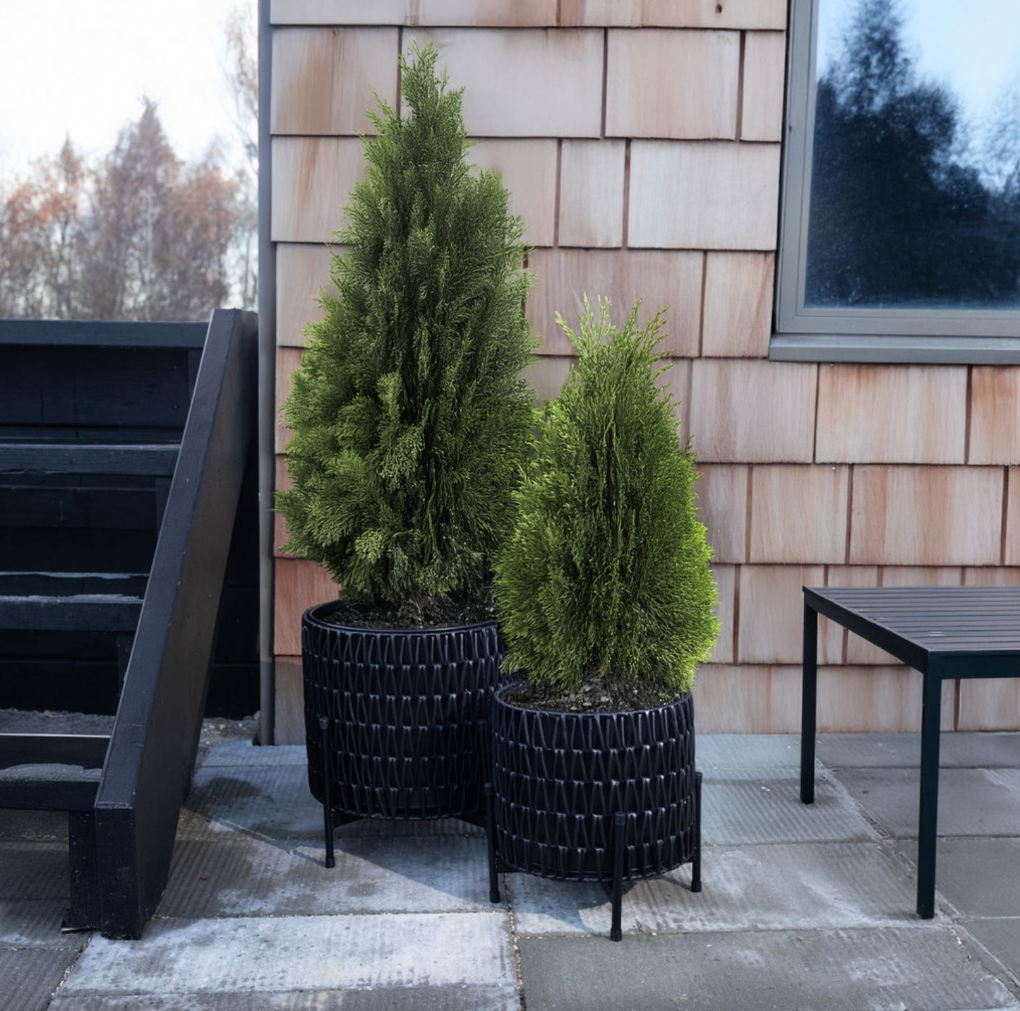 Plantekurvsett med 2 kurver.