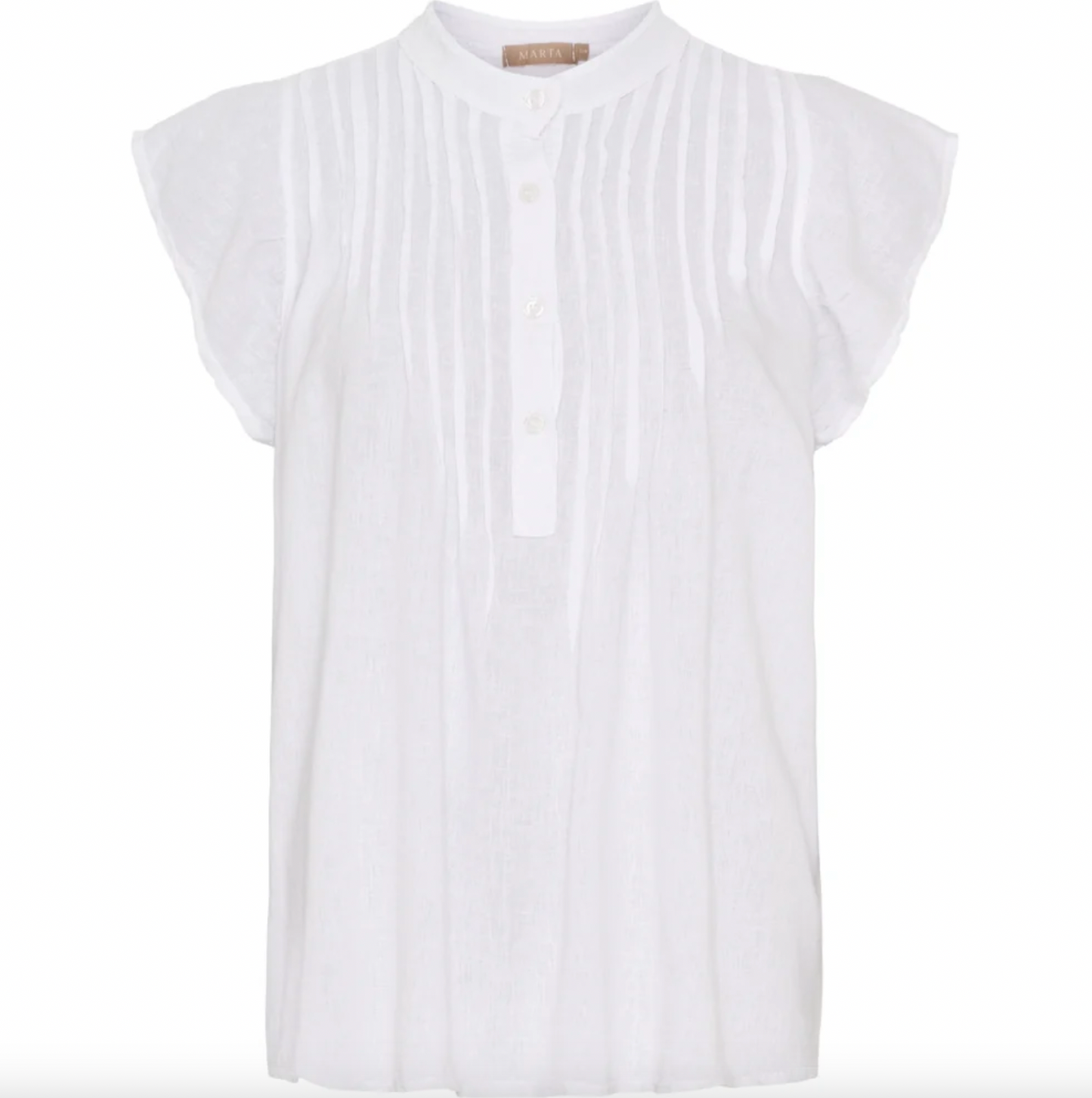 Top Annie – Hvit linmix