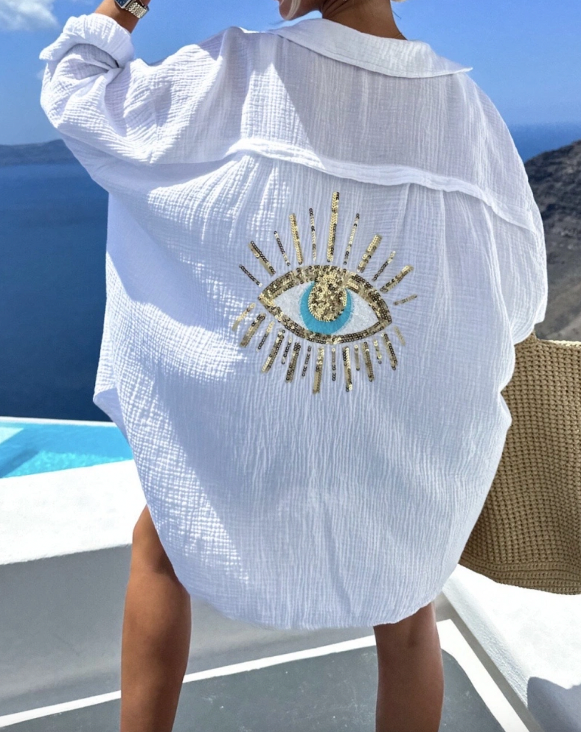 Skjorte SUMMER Oversize - White