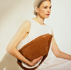 Bumbag Donna semsket skinn - Tan