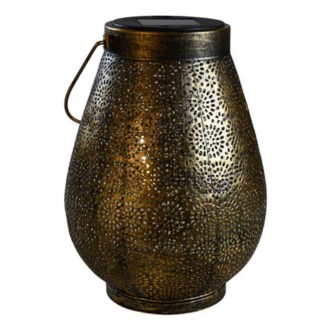 Lykt med solceller - GOLDEN