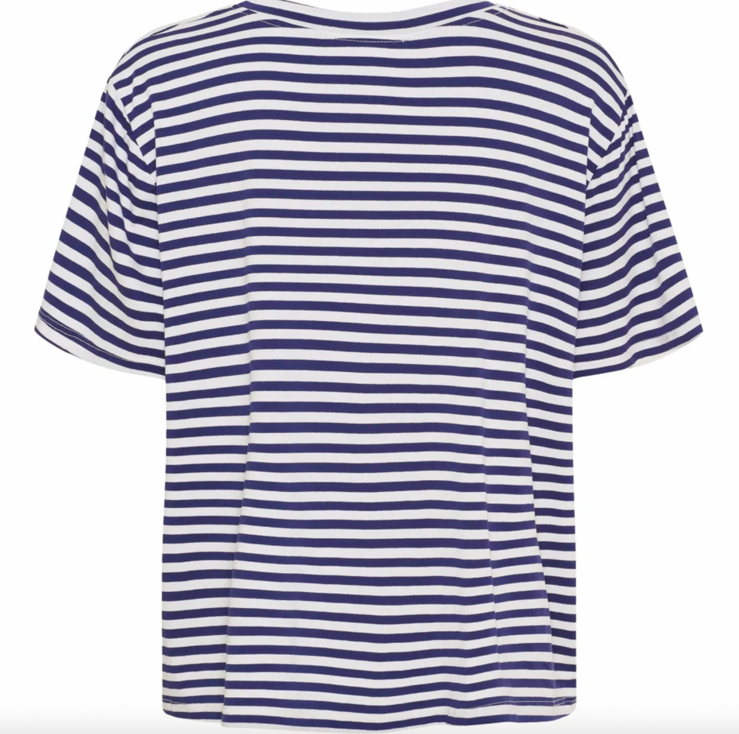 T-skjorte Navy strib