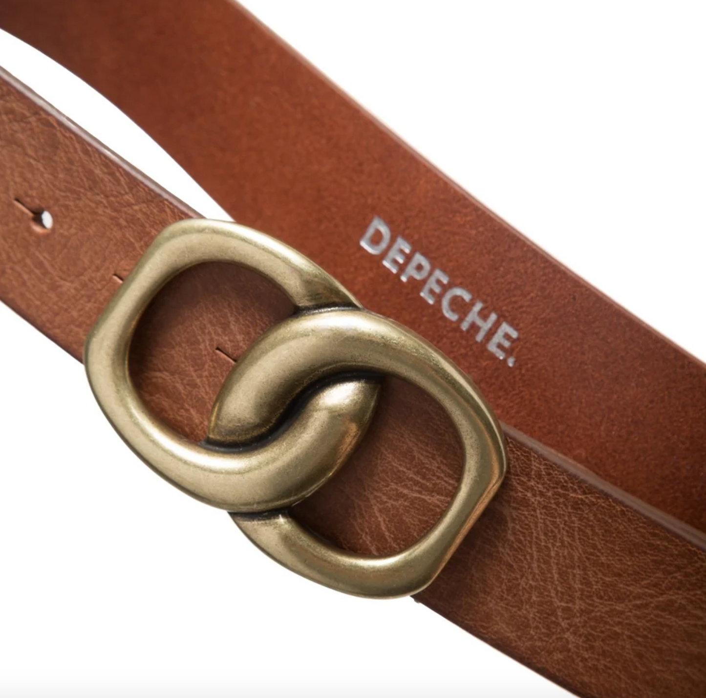 Jeansbelte - Cognac