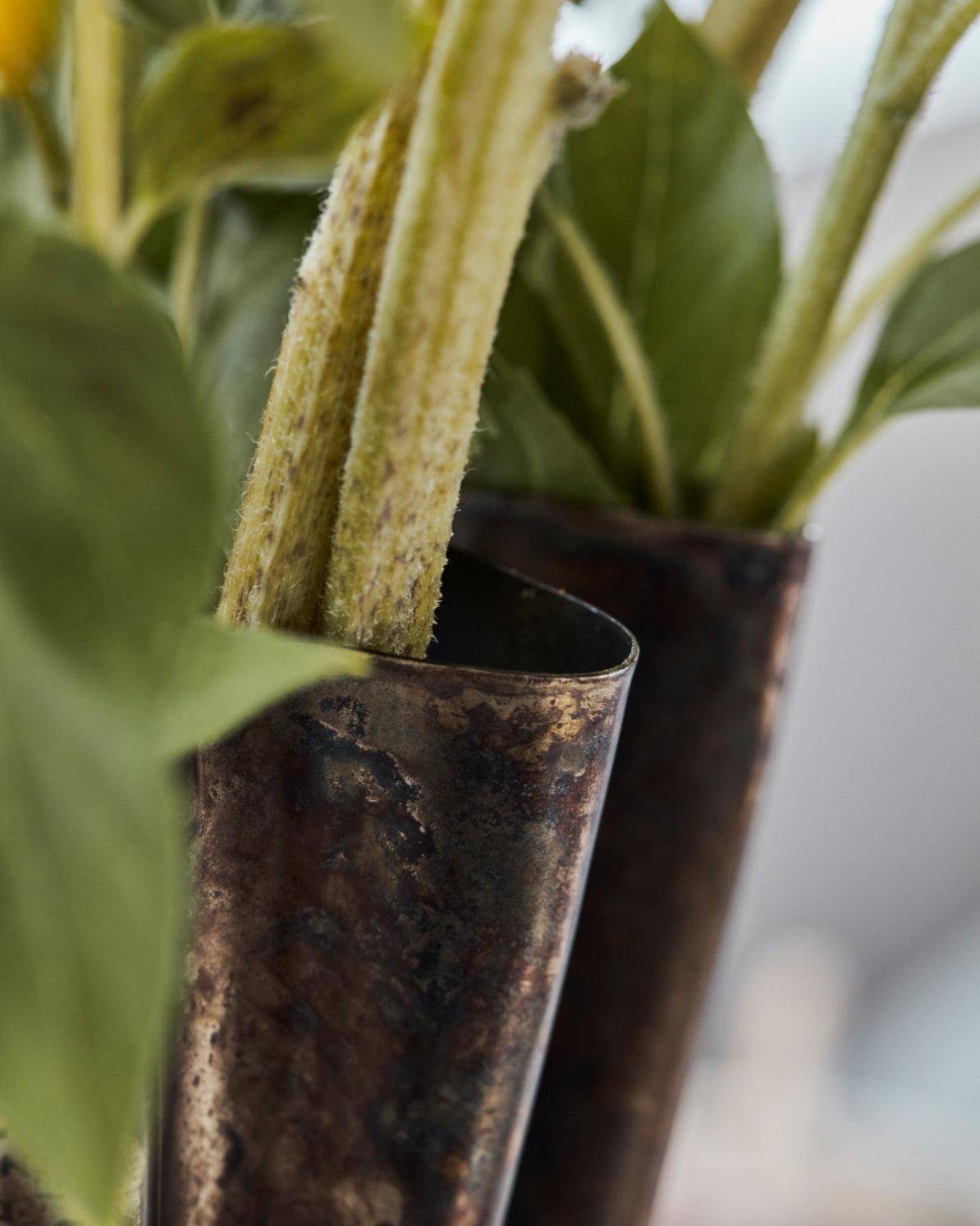 Vase Antikk brun