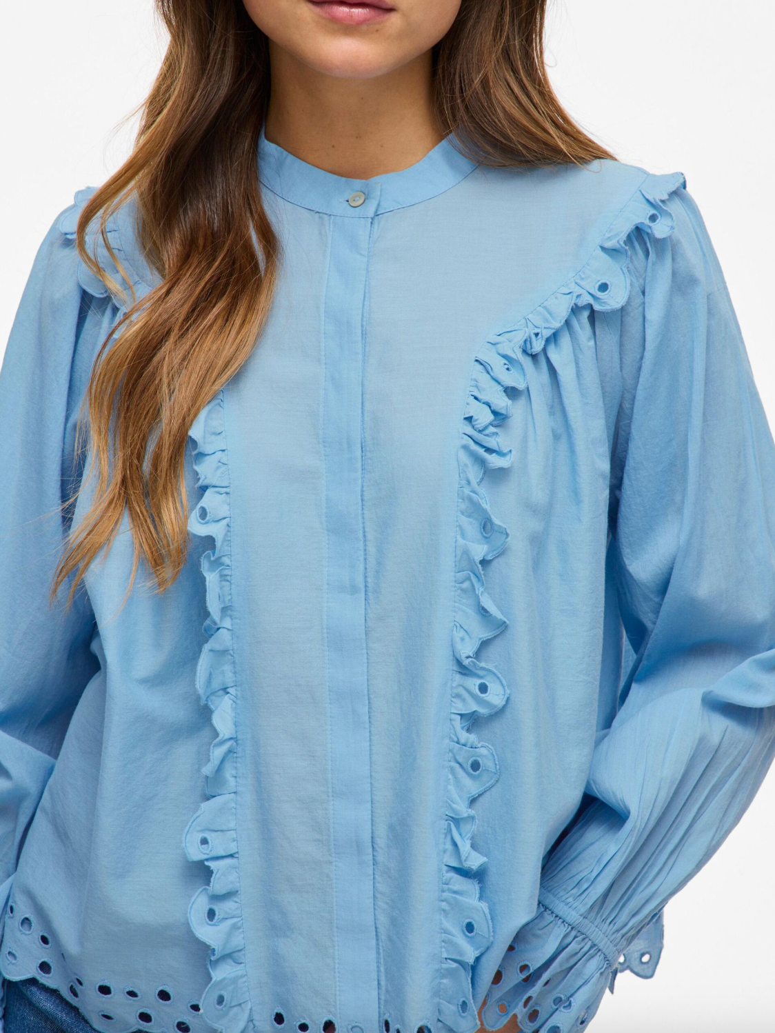 Skjorte Sally blue