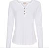 Bluse med knapper - Hvit