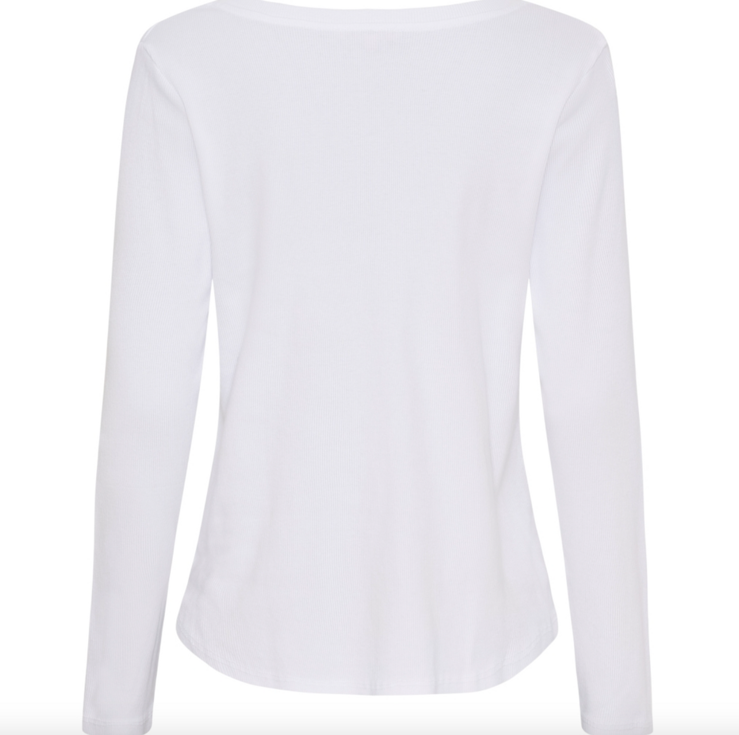 Bluse med knapper - Hvit