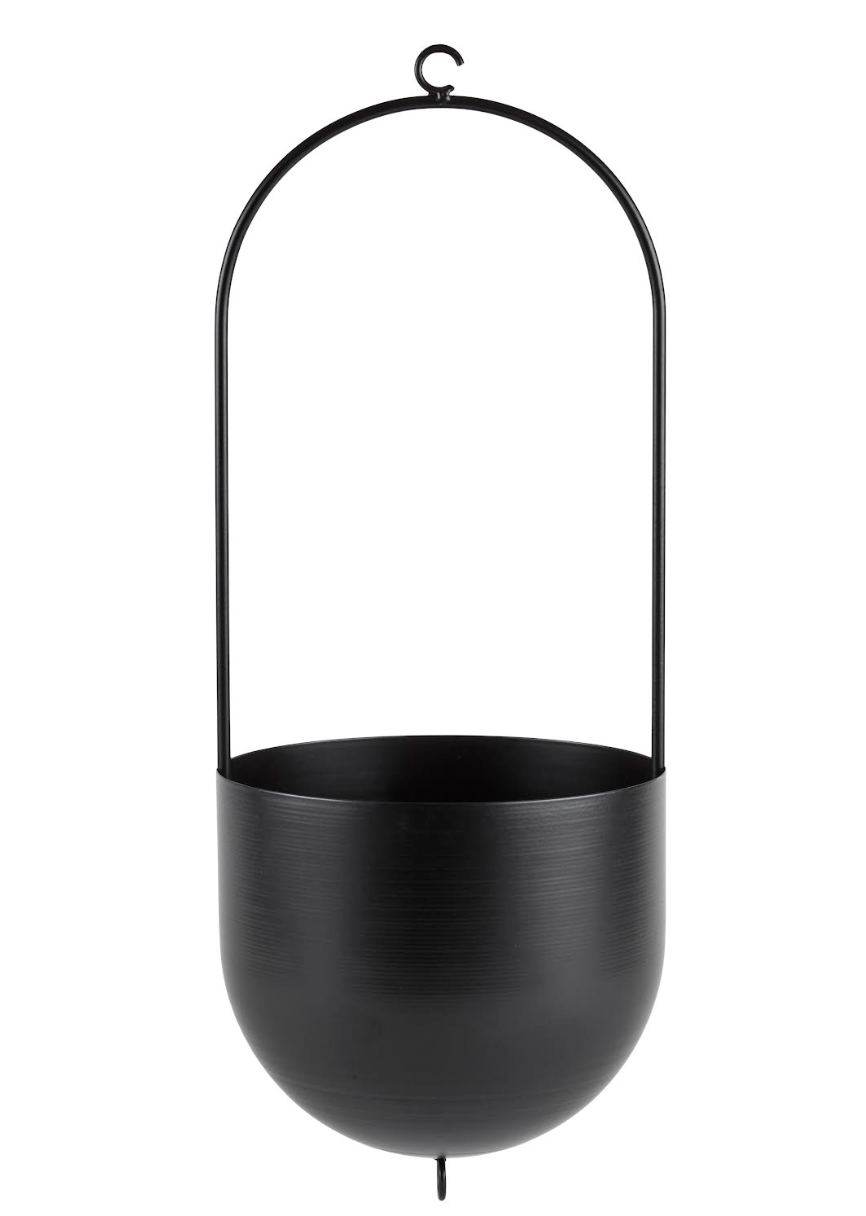 Potte med krok - Black