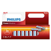 Philips-batterier - AA pakke med 12 stk