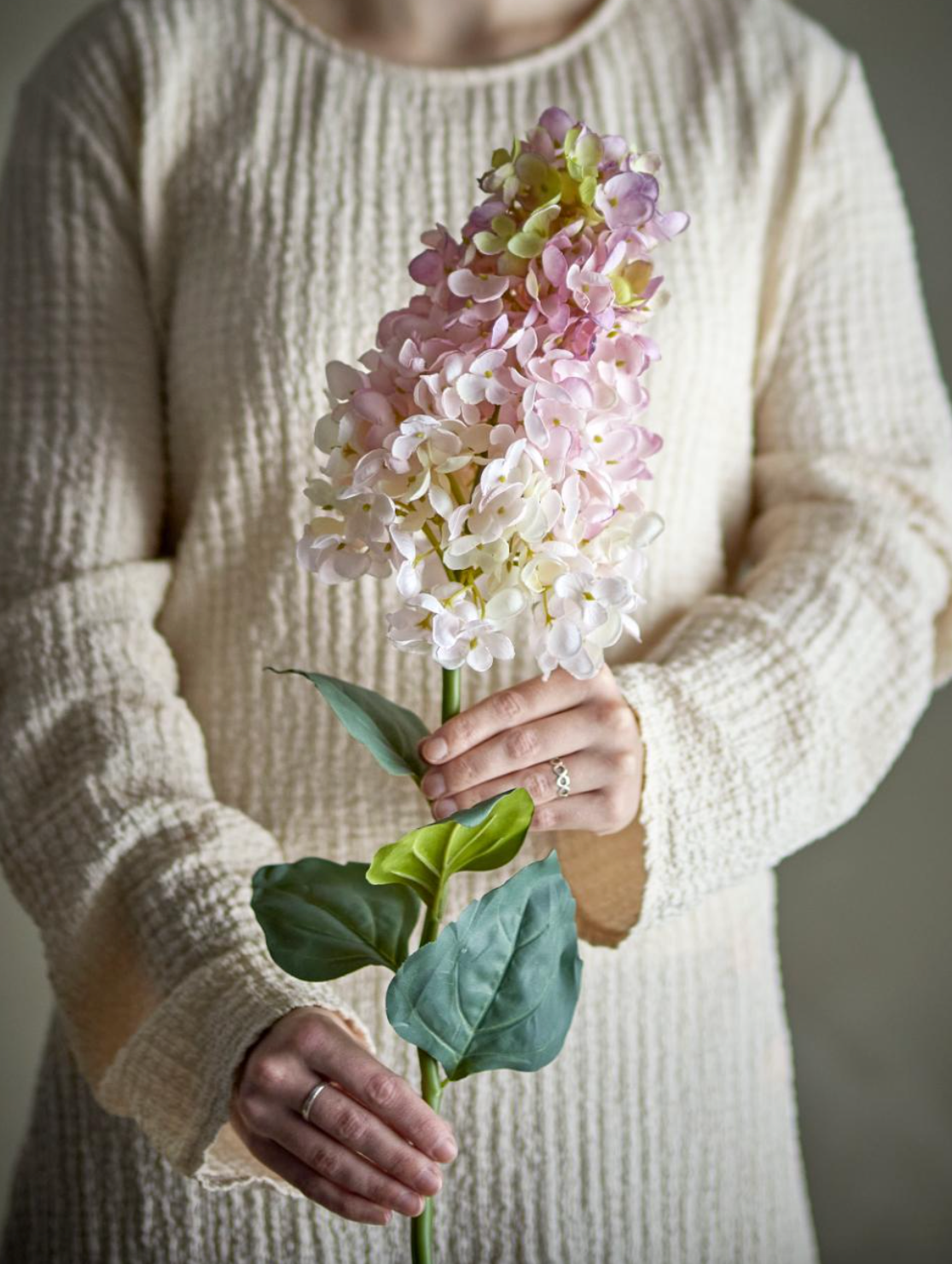 Blomst silke Hydrangea - 95cm
