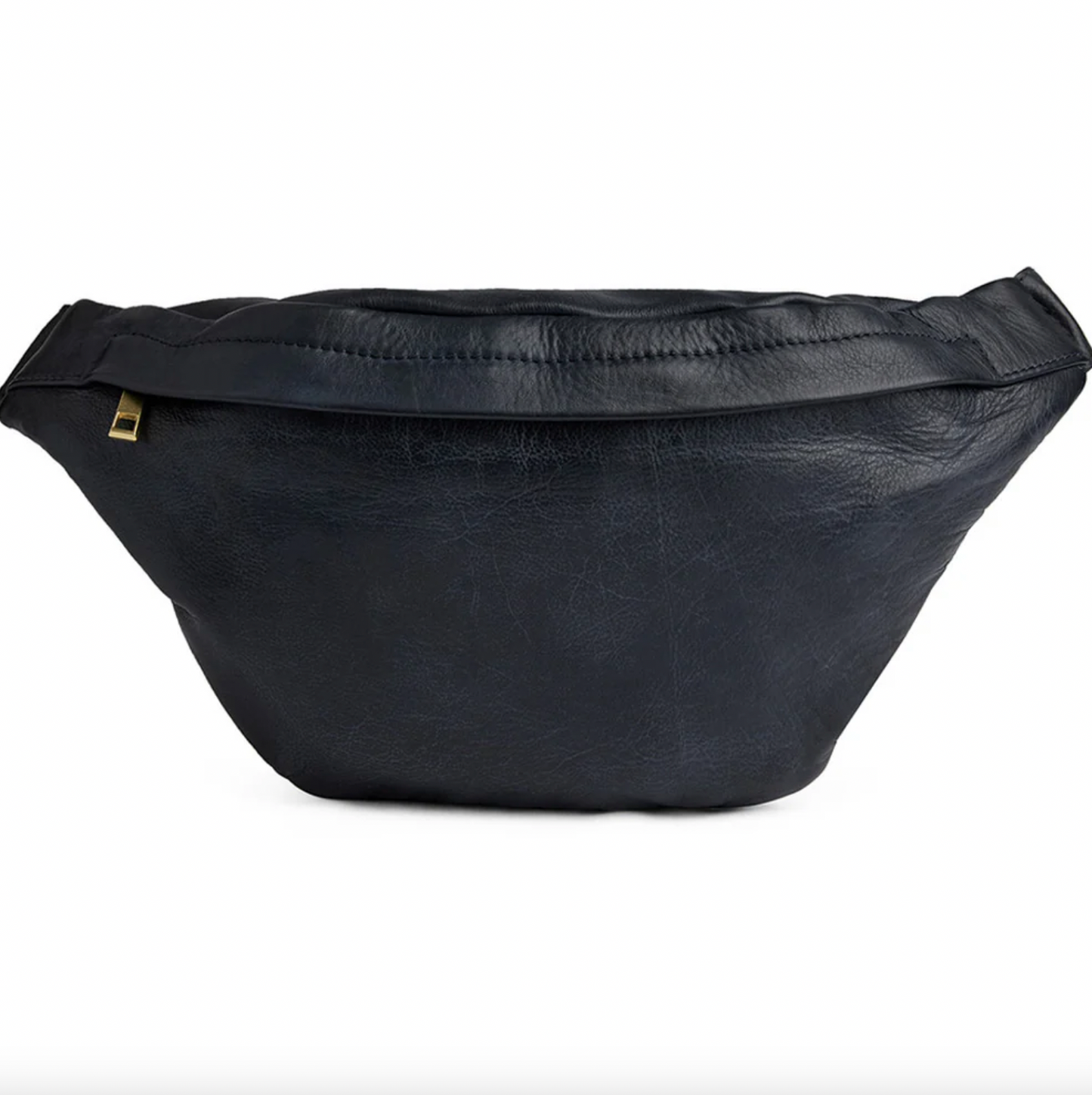 Cool Buffy Bumbag i smørmykt lær - Midnight Blue