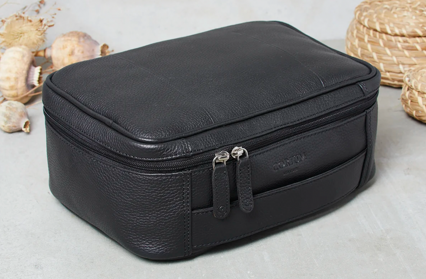 Toalettmappe Black square