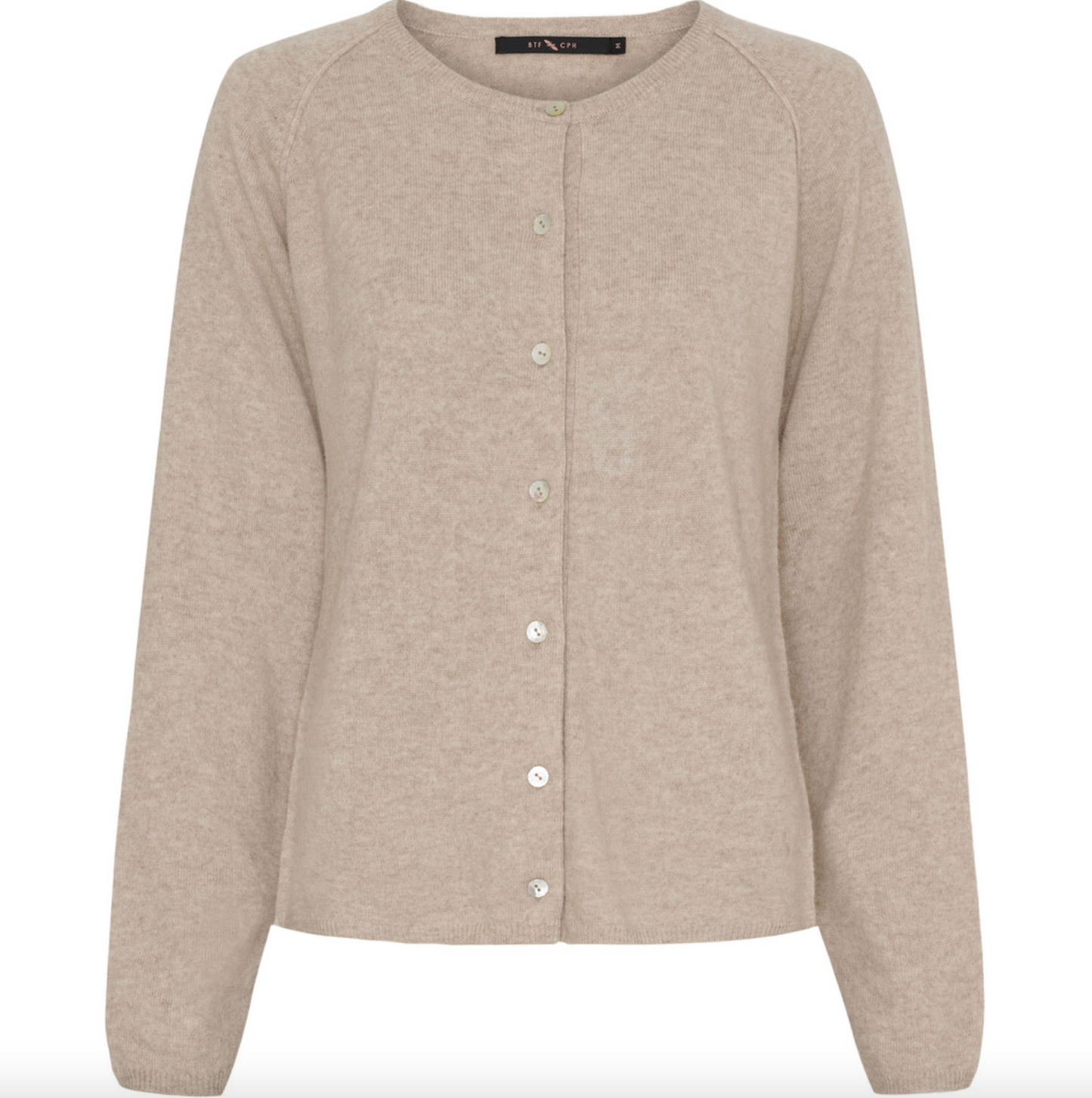 Cardigan Cashmere - Cream Melange
