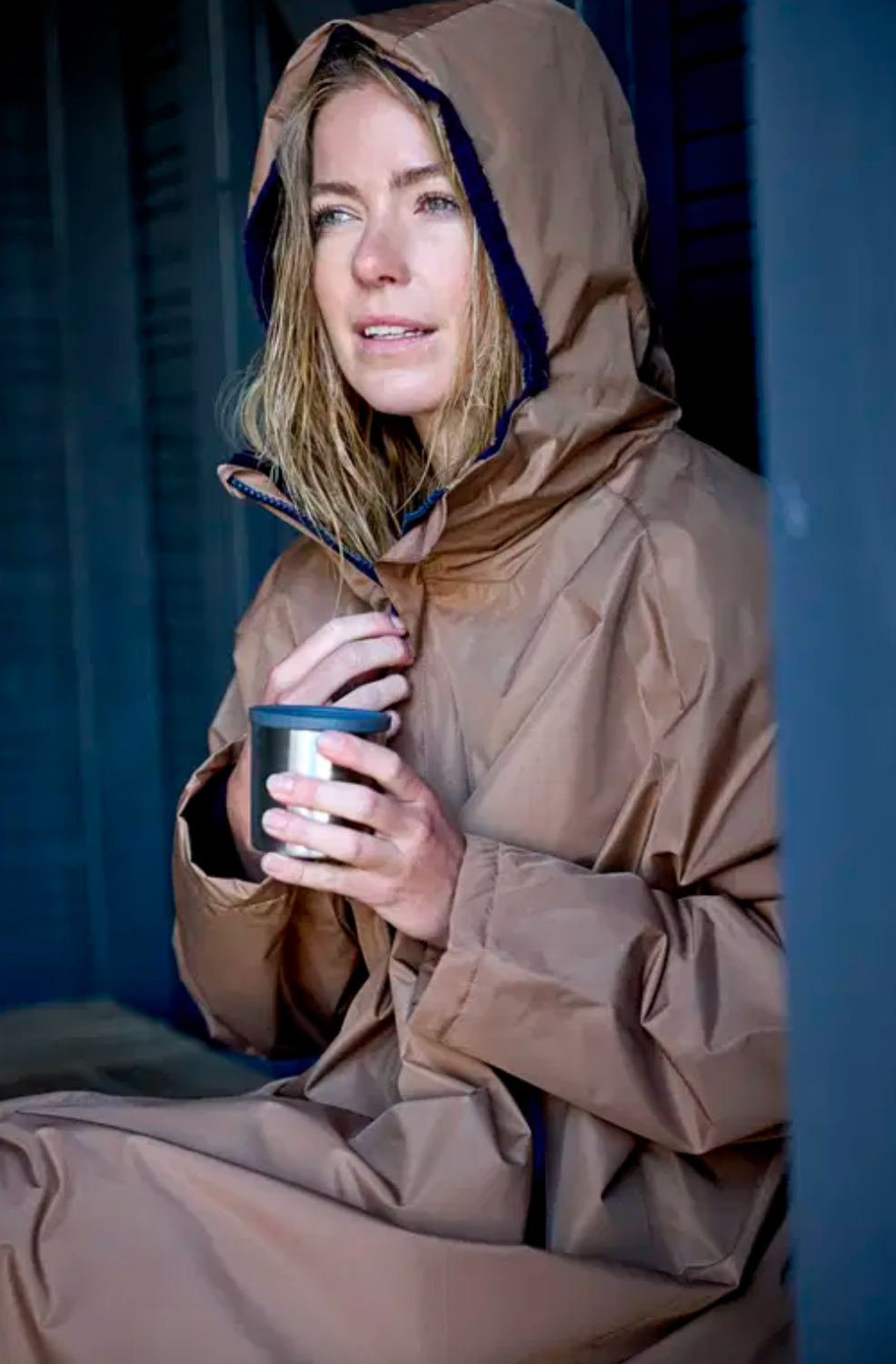 Södahl North Vinterbadekåpe - Warm Taupe