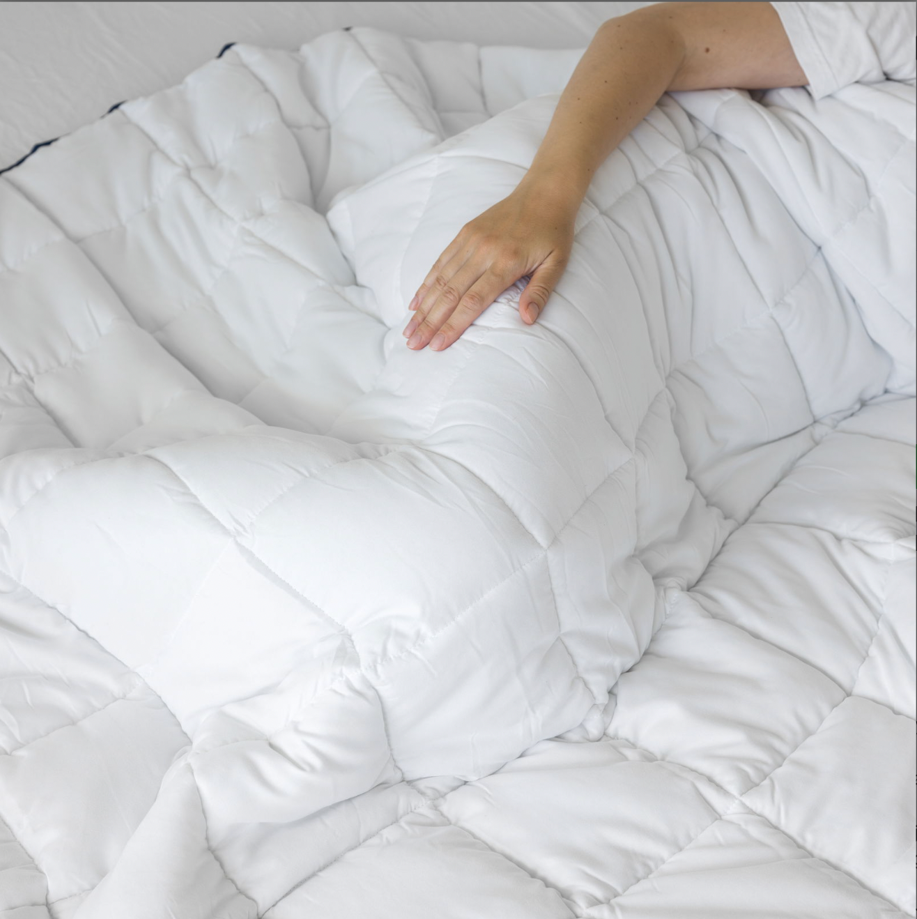 Vektdyne 140x200, 7kg - hvit