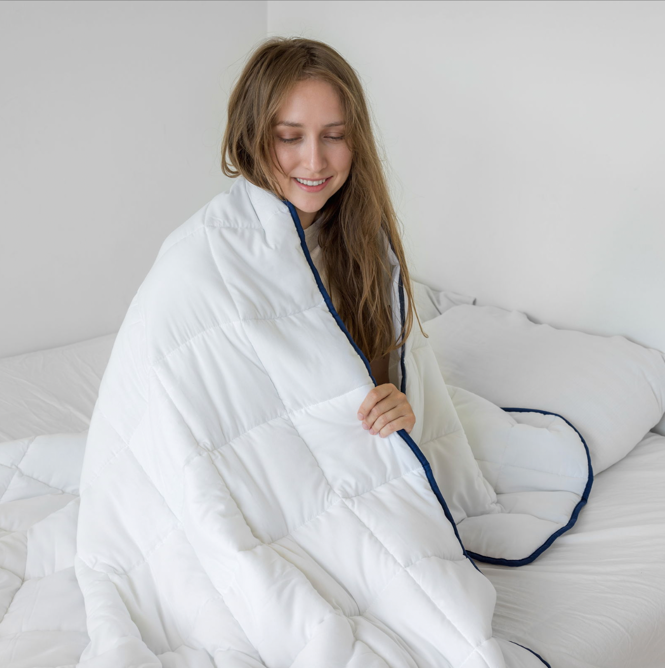 Vektdyne 140x200, 7kg - hvit