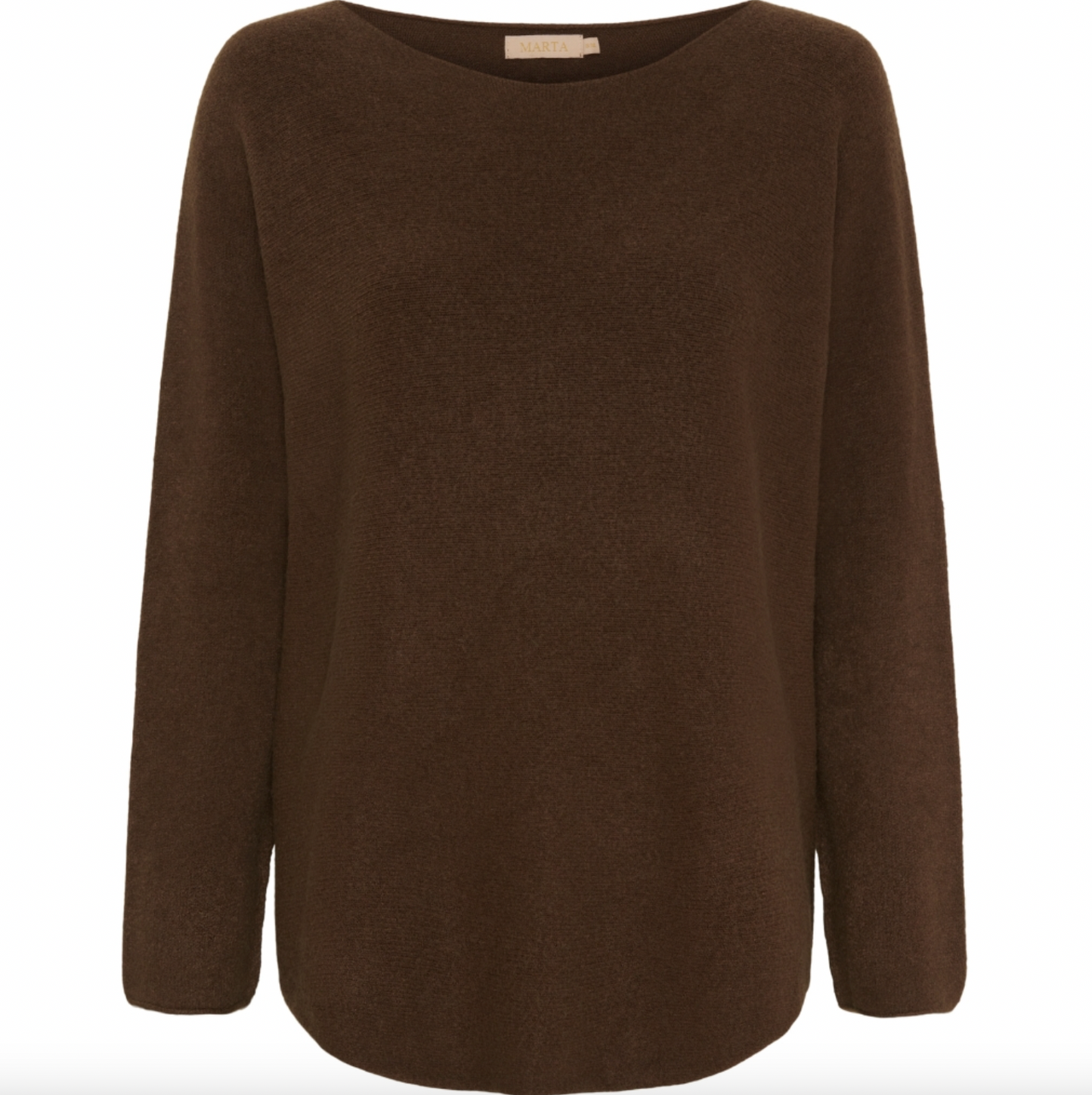 Bluse Dagmar super myk kvalitet – Brun