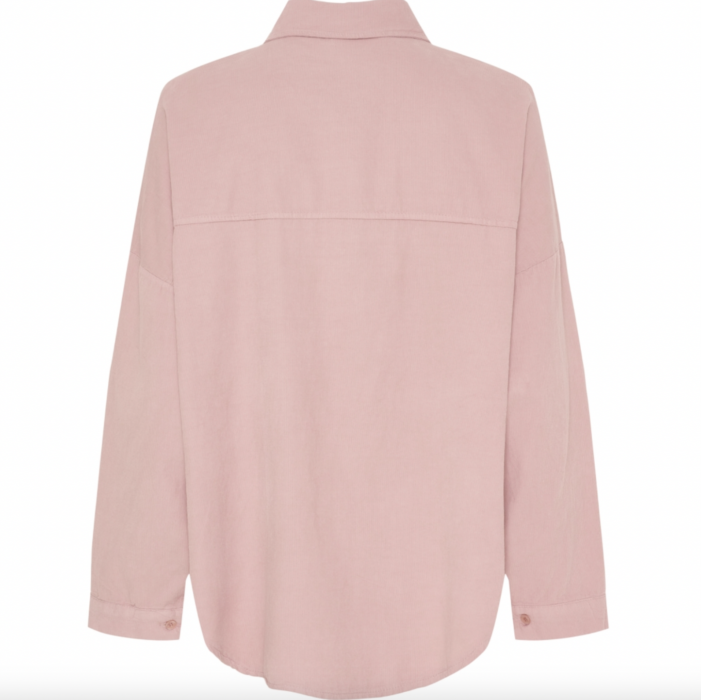 Skjorte baby fløyel - Rose