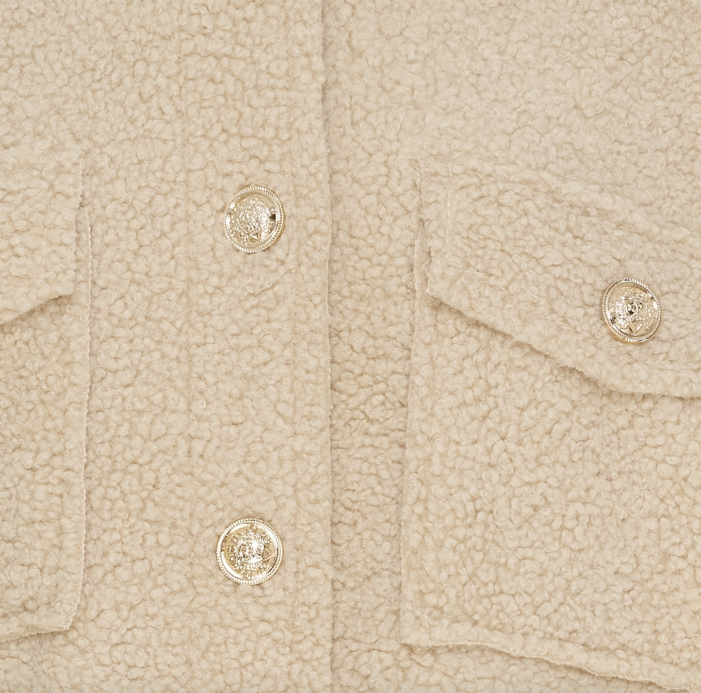 Jakke Teddy Lois beige