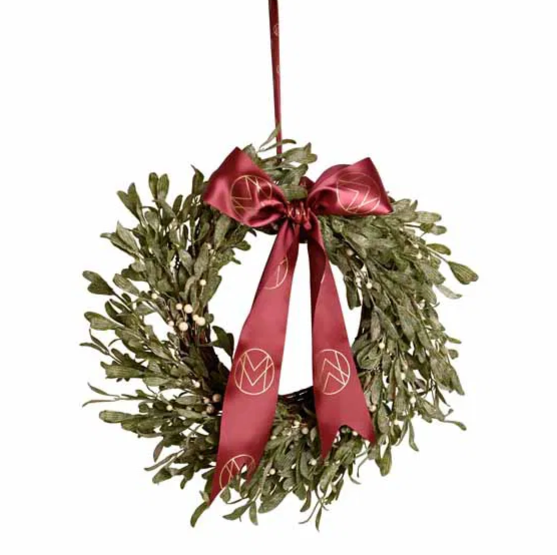 Krans med sløyfeoppheng