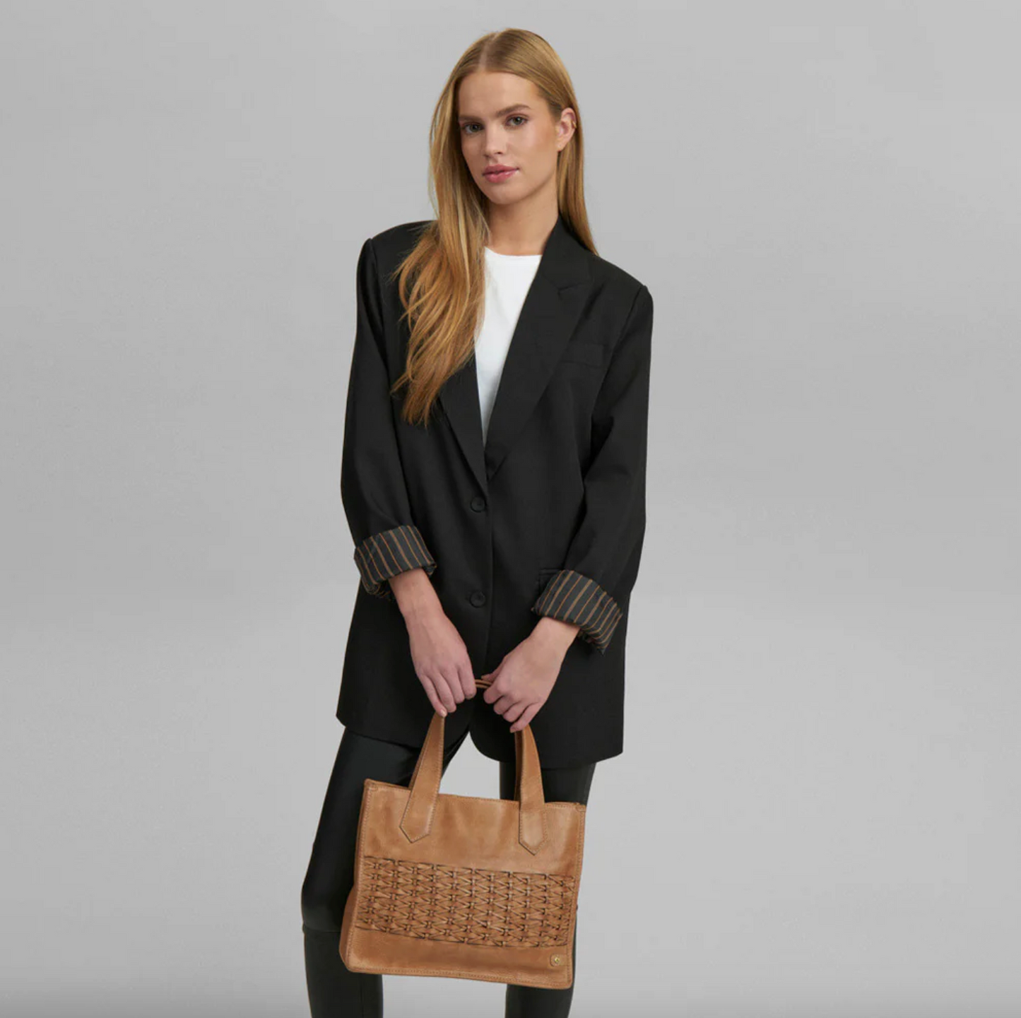 Elegant håndveske - Camel