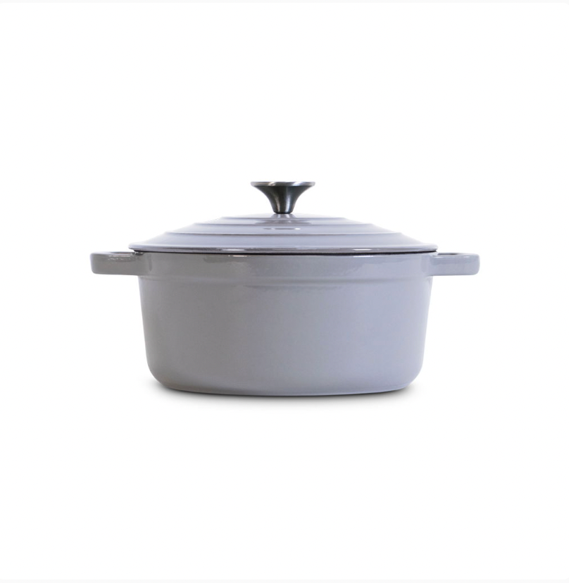 Emaljert støpejernsgryte Ø24cm