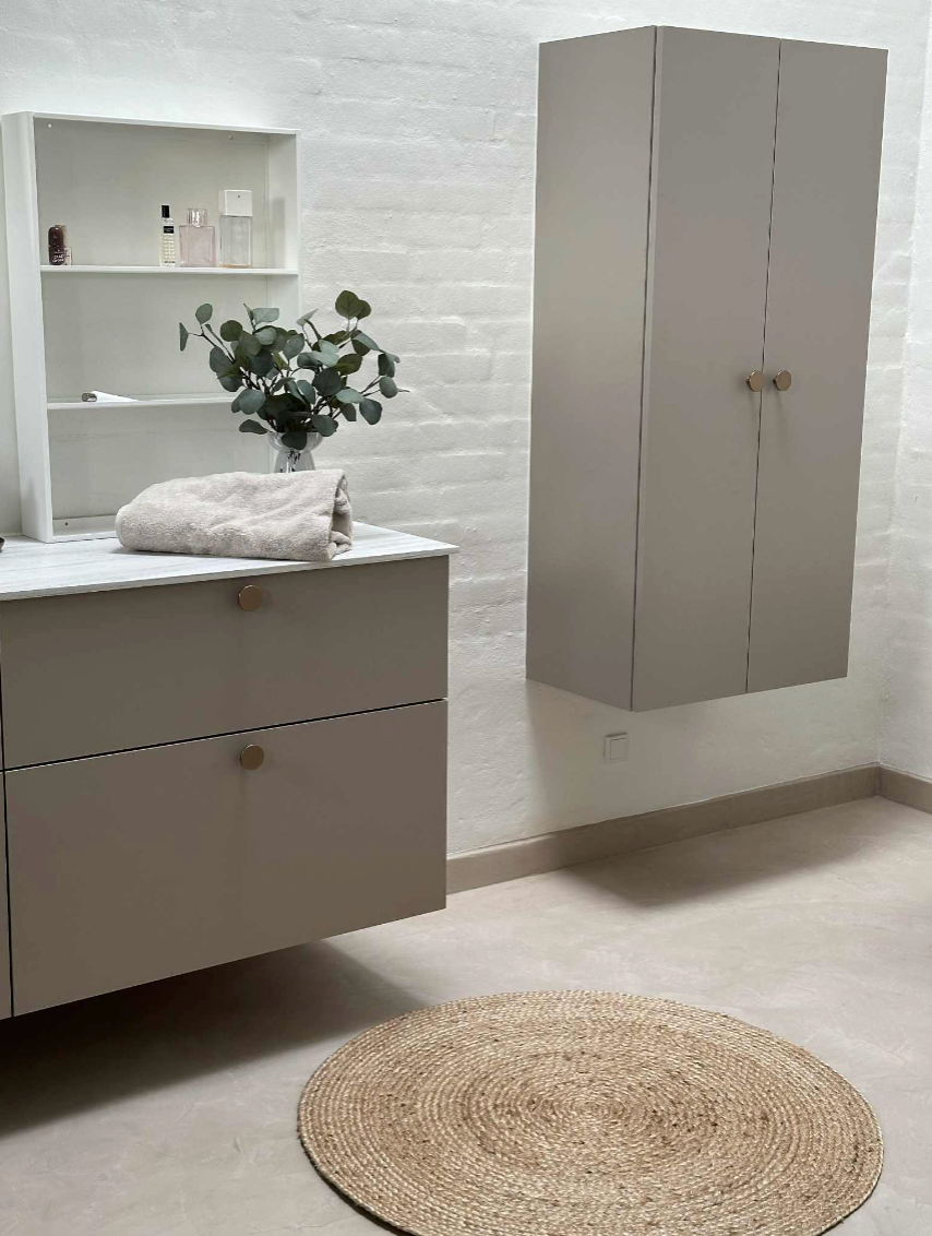 Jute gulvteppe - 90cm