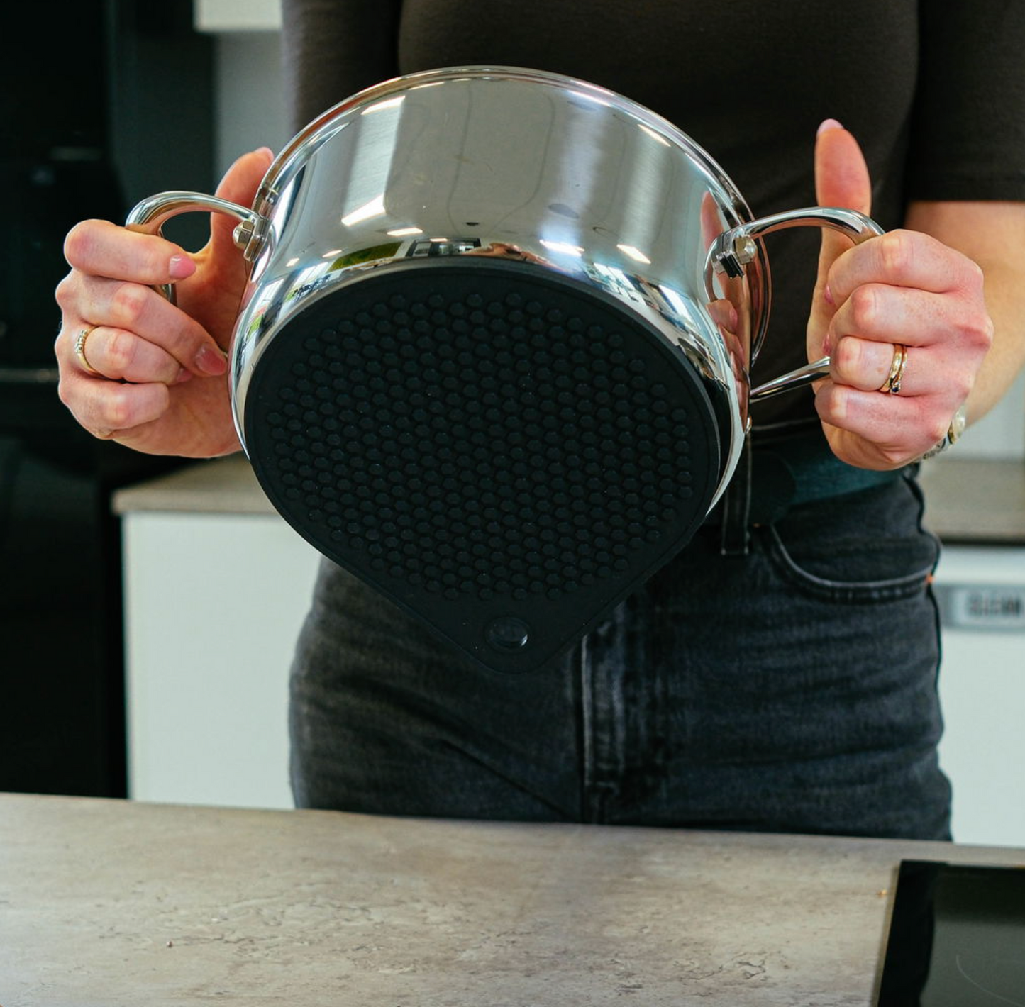 Gryteunderlag med magnet - 1 stk.