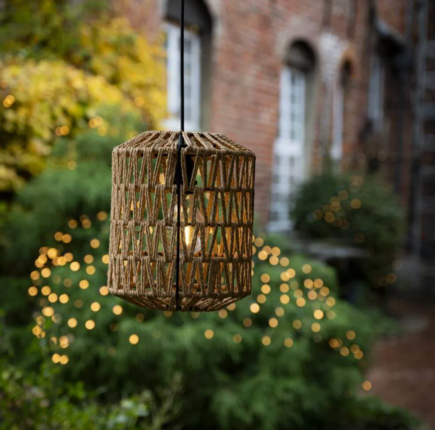 LED lampa på batteri m. timerfunksjon