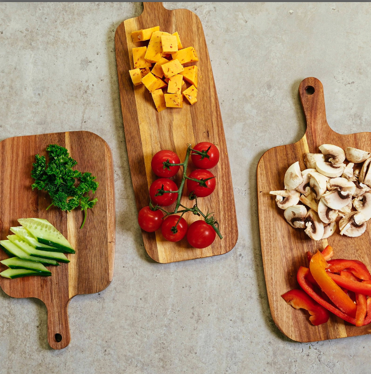 Skjærebrettsett - 3 stk