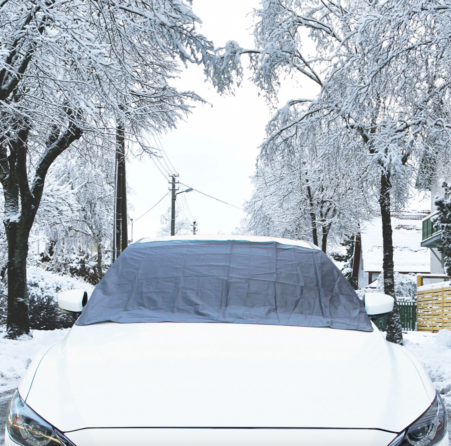 Magnetisk frontrutedeksel