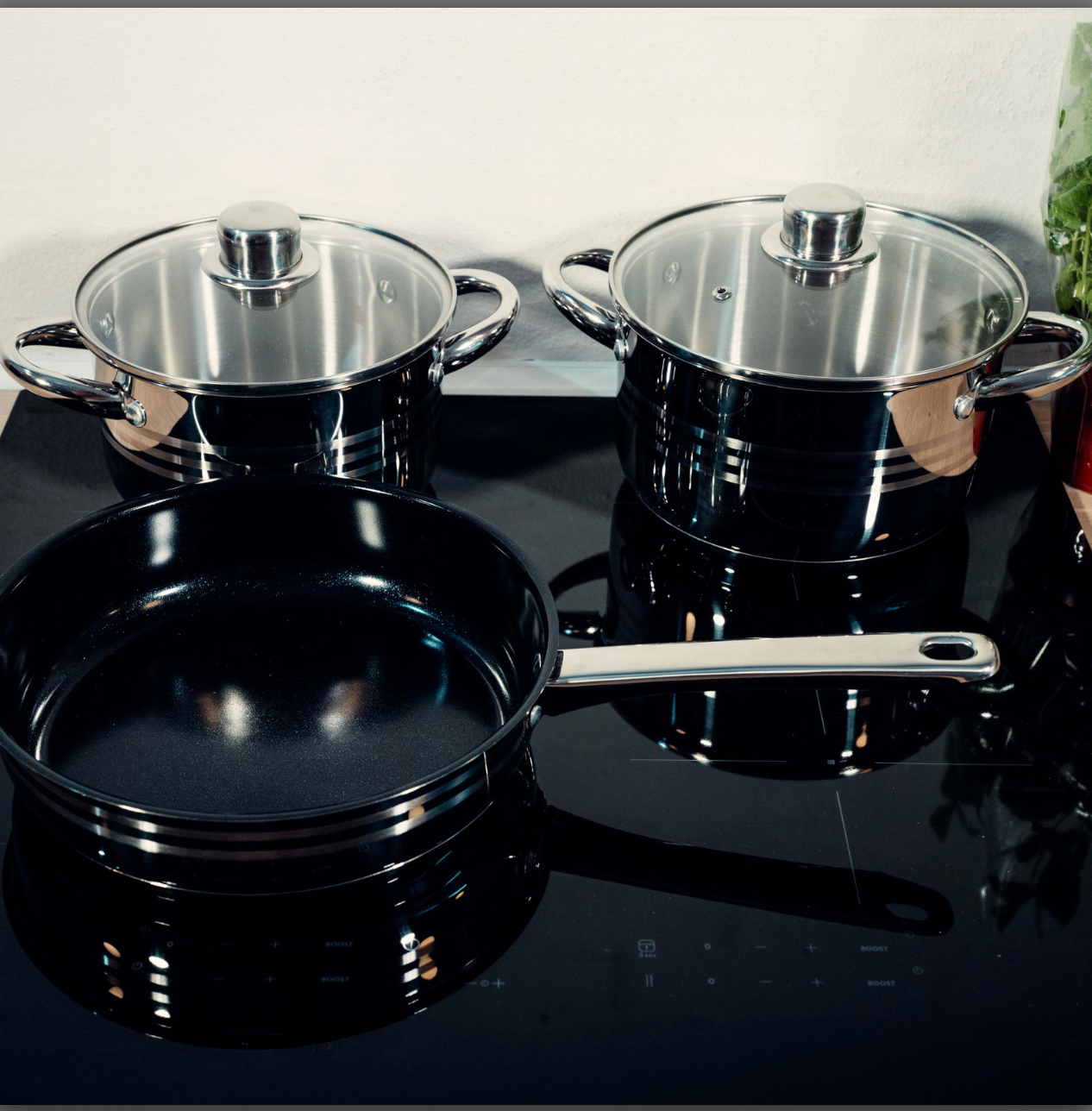 Kjele- og pannesett - 5 deler