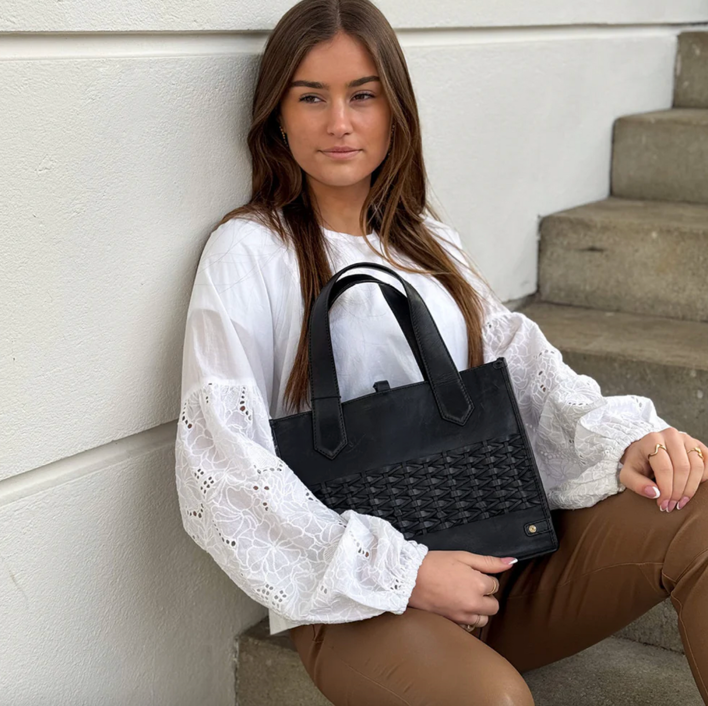 Elegant håndveske - Svart