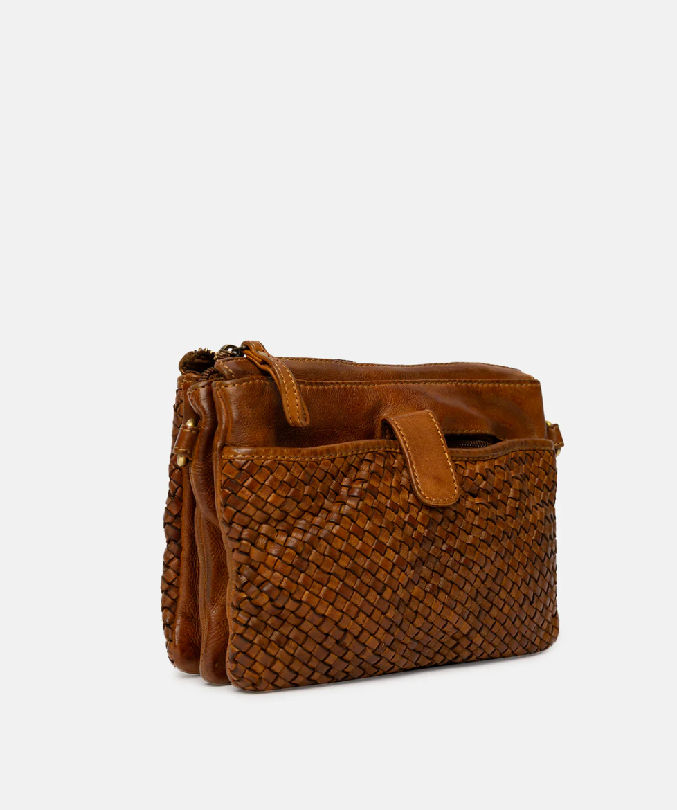 Crossover Marga - Cognac skinn