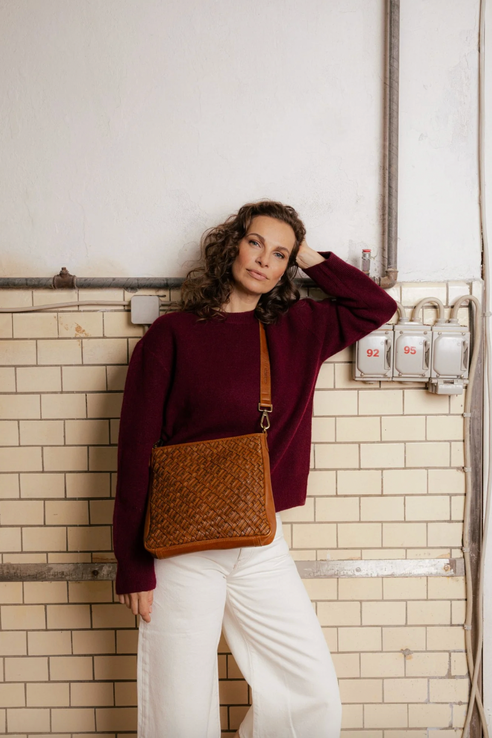 Crossover Mika medium - Cognac