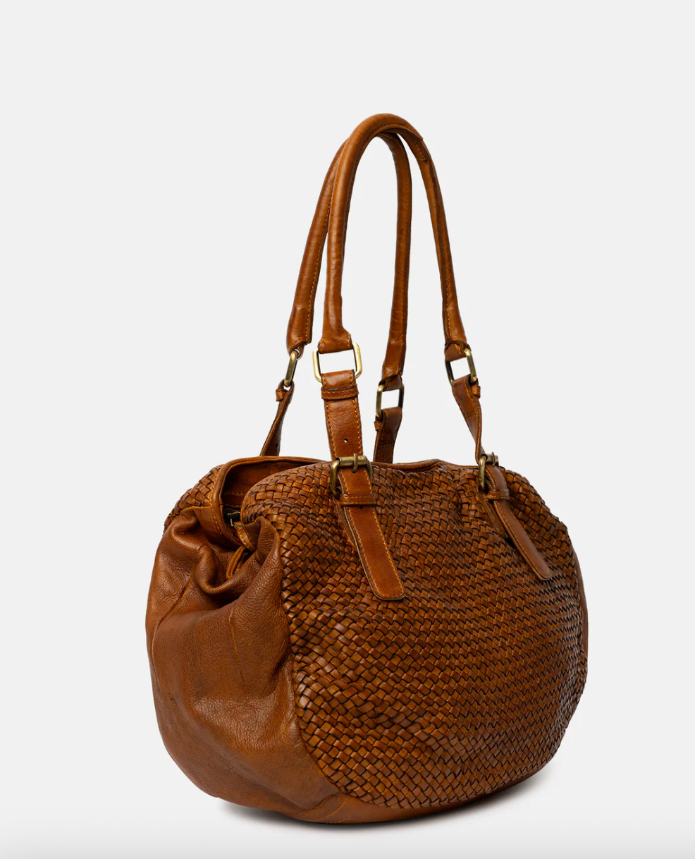 Skulderveske Minea - Cognac
