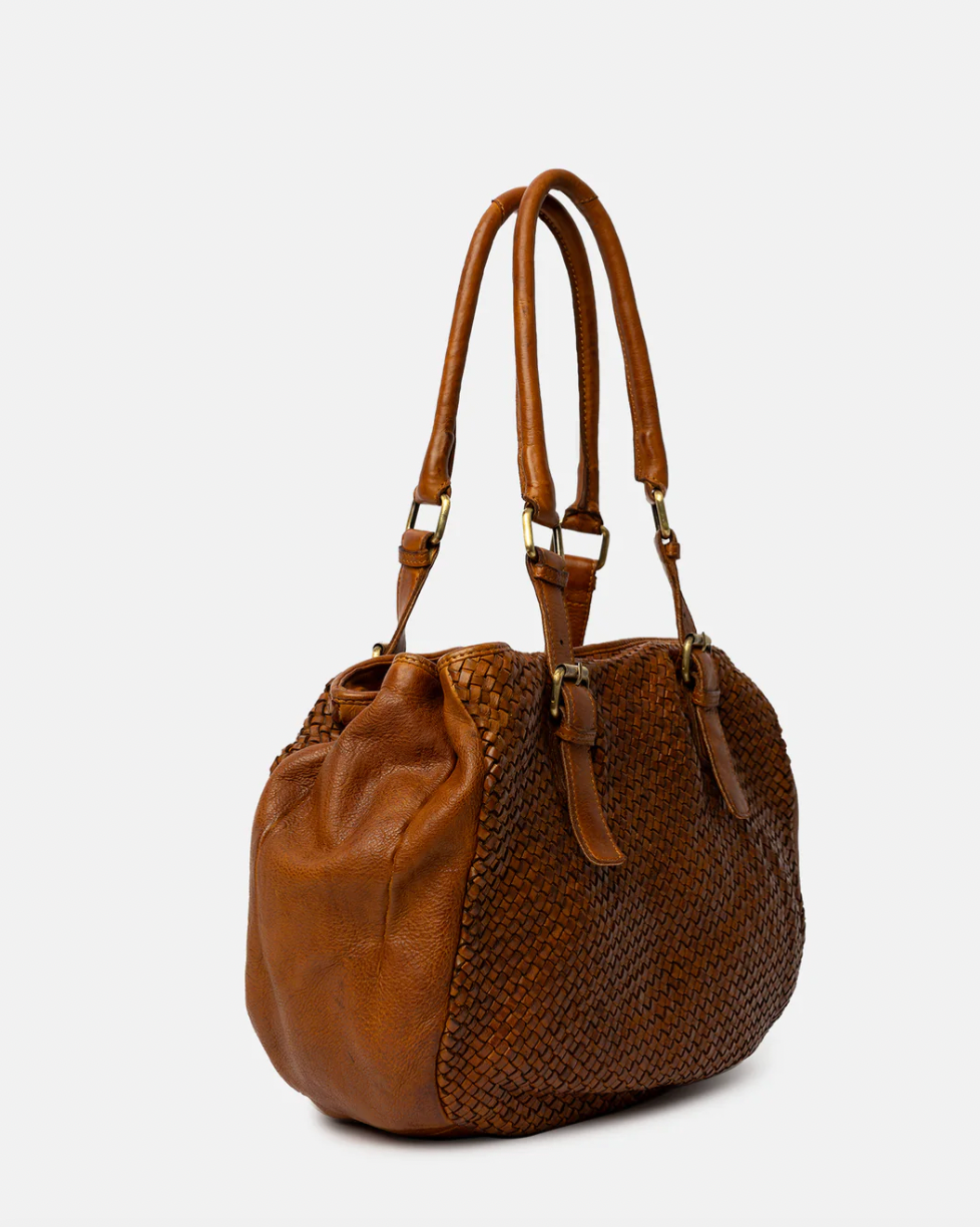 Skulderveske Minea - Cognac